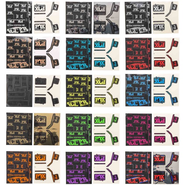 fox heritage 2019 stickers
